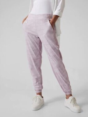 NWT Athleta Brooklyn Lined Camo Joggers Size 0